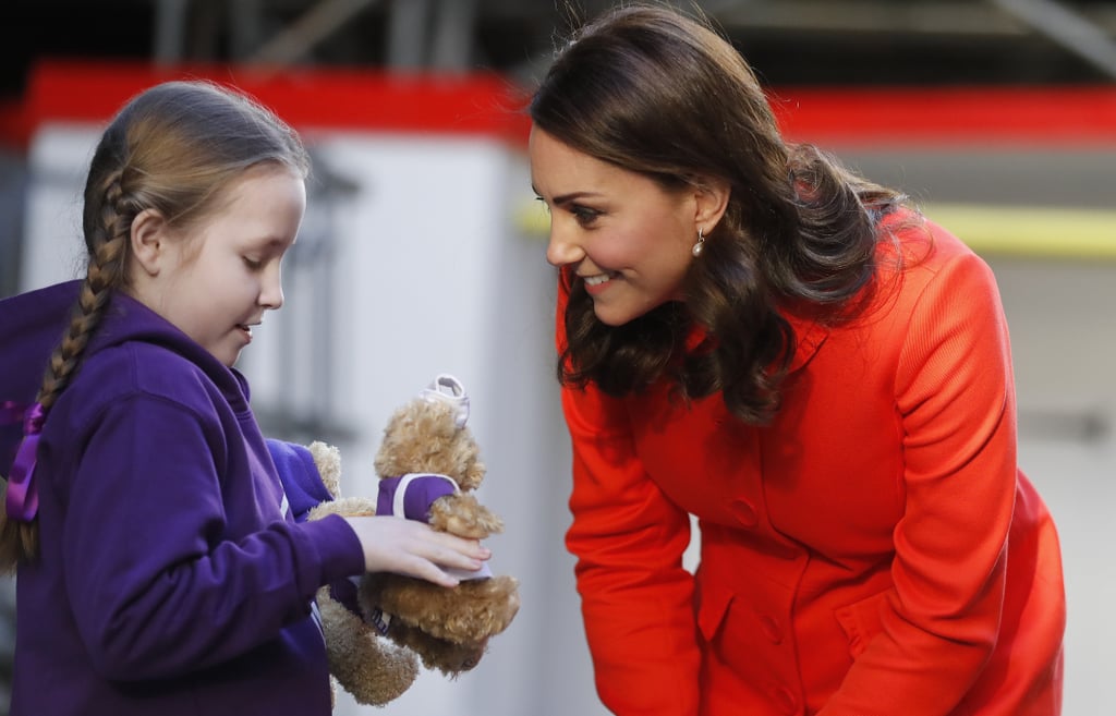 Kate Middleton Lights Up the Room With Her Smile as She Visits Sick Children