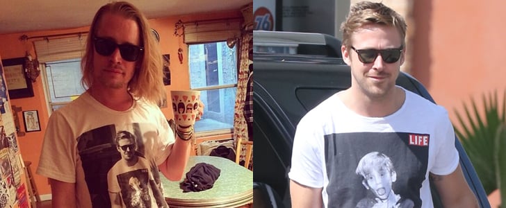 Macaulay Culkin and Ryan Gosling shirt Home Alone Movie Fans Film