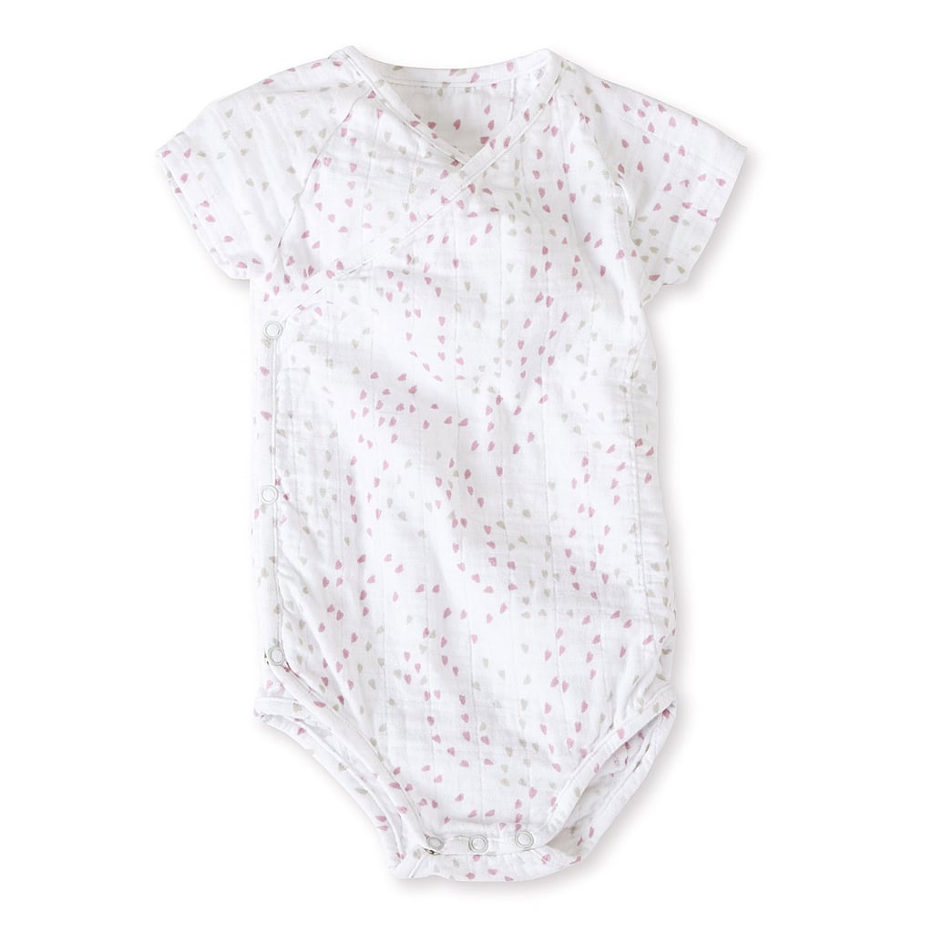 Aden + Anais Lovely Mini-Hearts Short-Sleeve Bodysuit ($23)