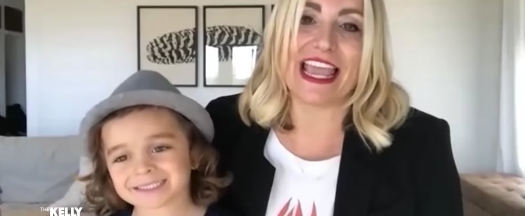 Instagram Dancer Brody Schaffer and Mom on Kelly Clarkson