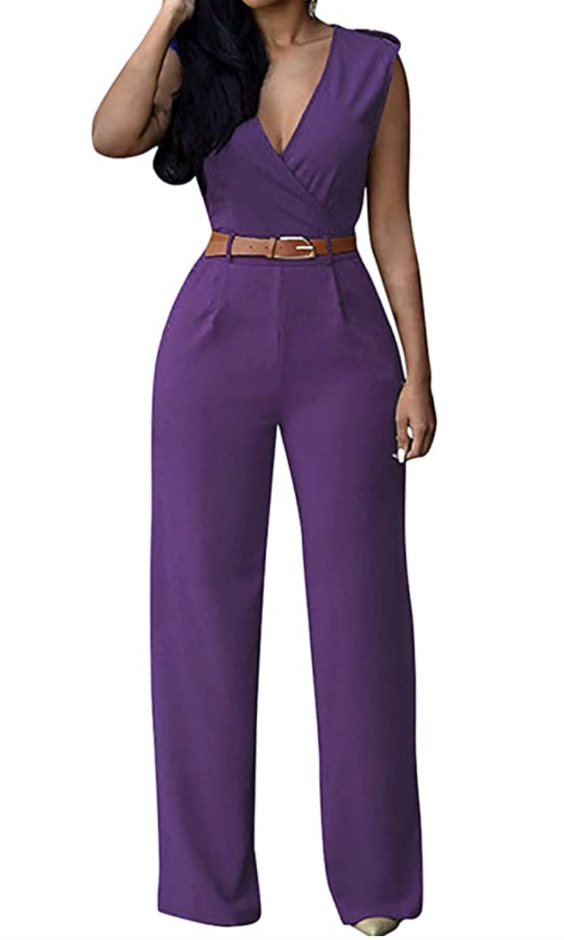 For the Office or Your Next Party: Pink Queen Jumpsuit