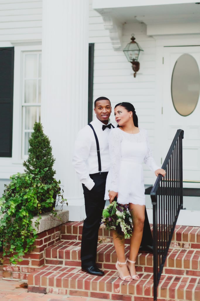 Modern Winter Elopement