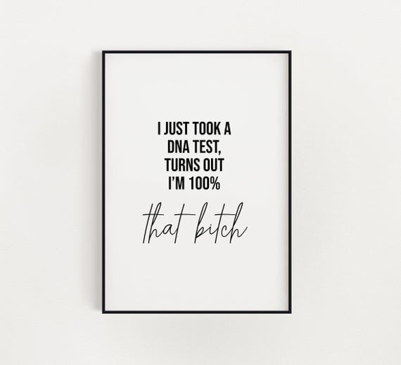 Truth Hurts Lyric Poster