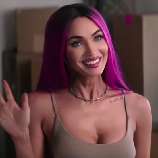 Megan Fox's Pink Hair Colour in Good Mourning