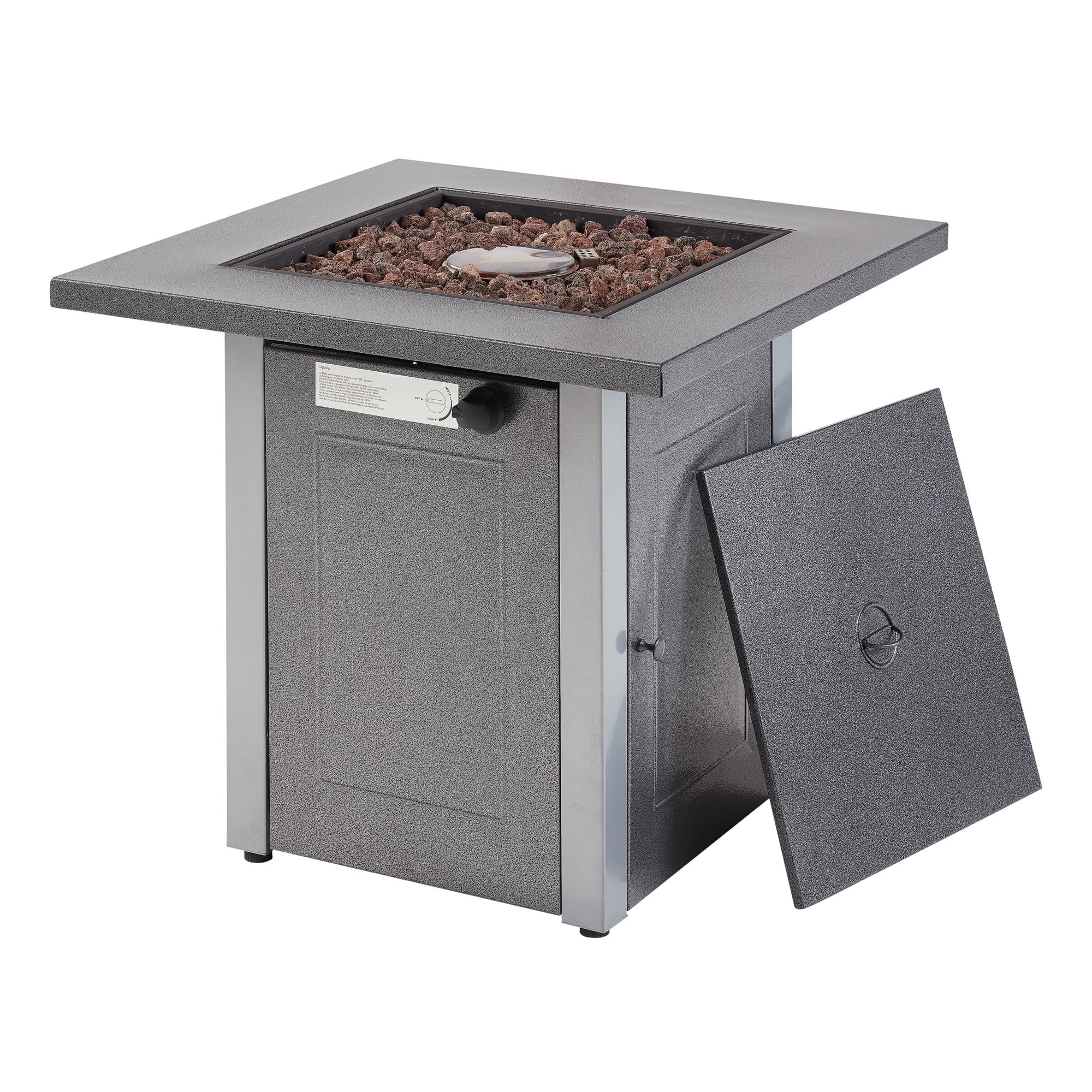 Mainstays Outdoor Square Fire Pit Get Em While They Re Hot 60