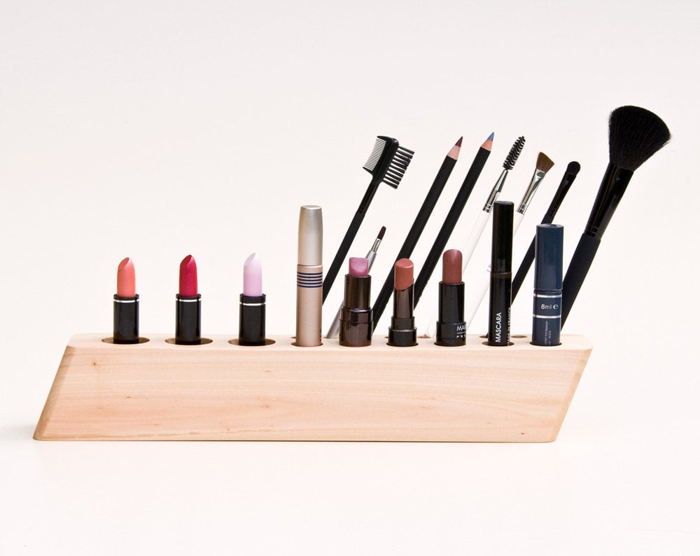 Wood Makeup Organizer Beauty Gifts From Etsy POPSUGAR Beauty Photo 11