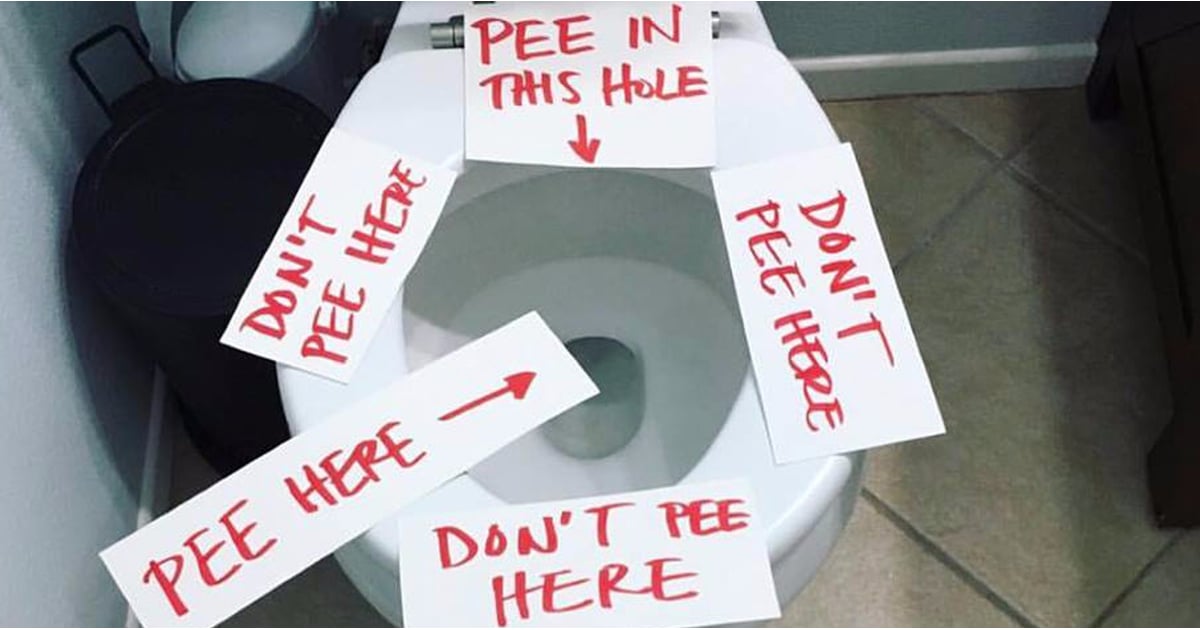Mom's Toilet Seat Love Notes POPSUGAR Family