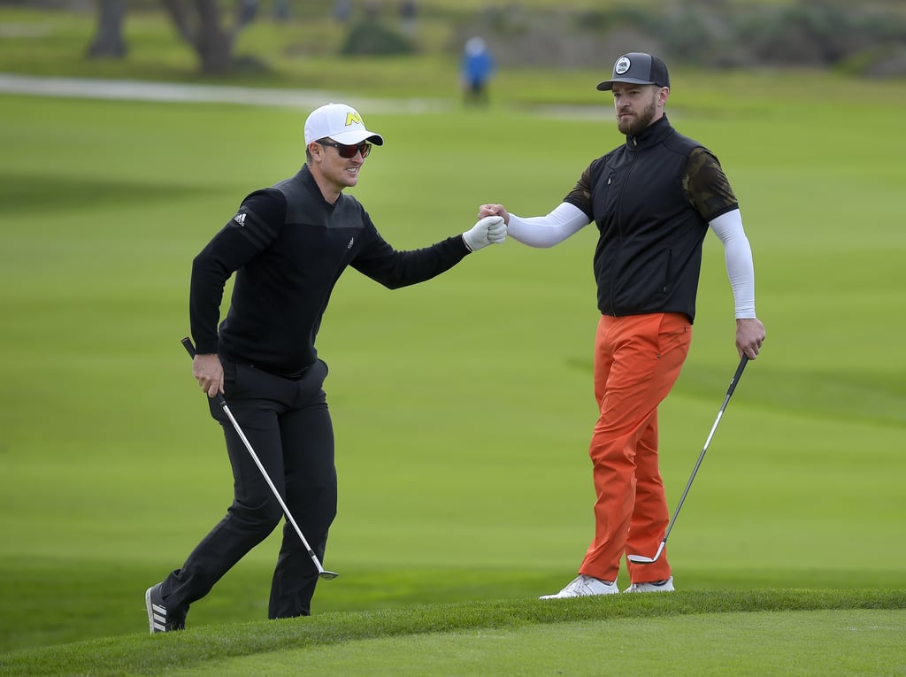 Justin Timberlake at the Pebble Beach Pro-Am 2017 | Pictures