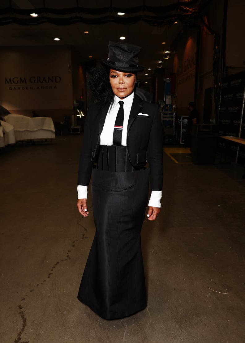 Janet Jackson Wearing Thom Browne at the 2022 Billboard Music Awards