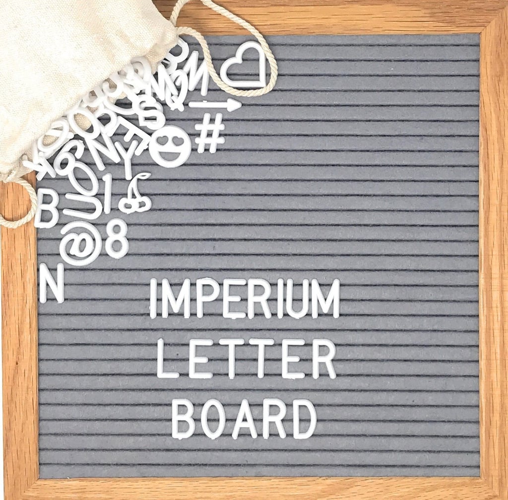Changeable Letter Board