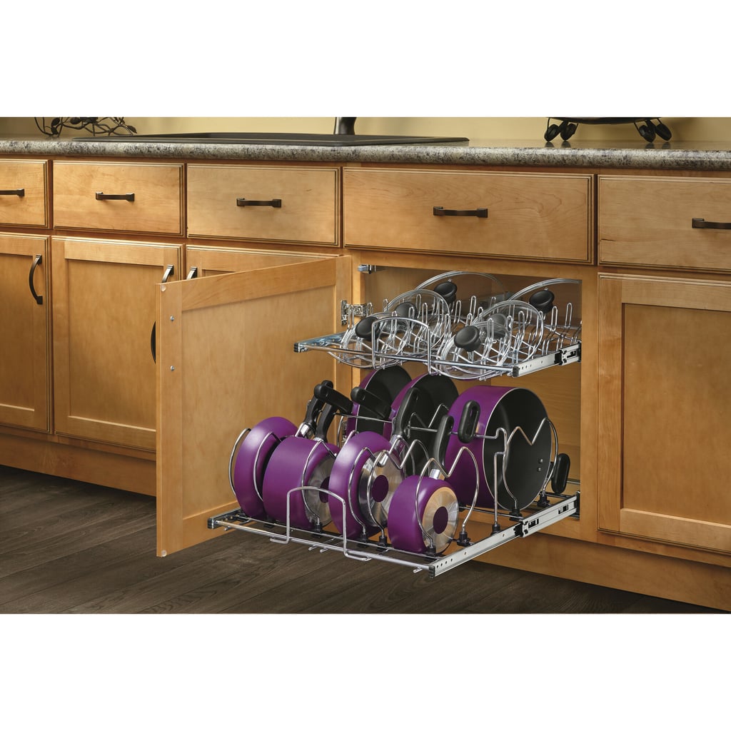 2 Tier Pull Out Kitchenware Divider