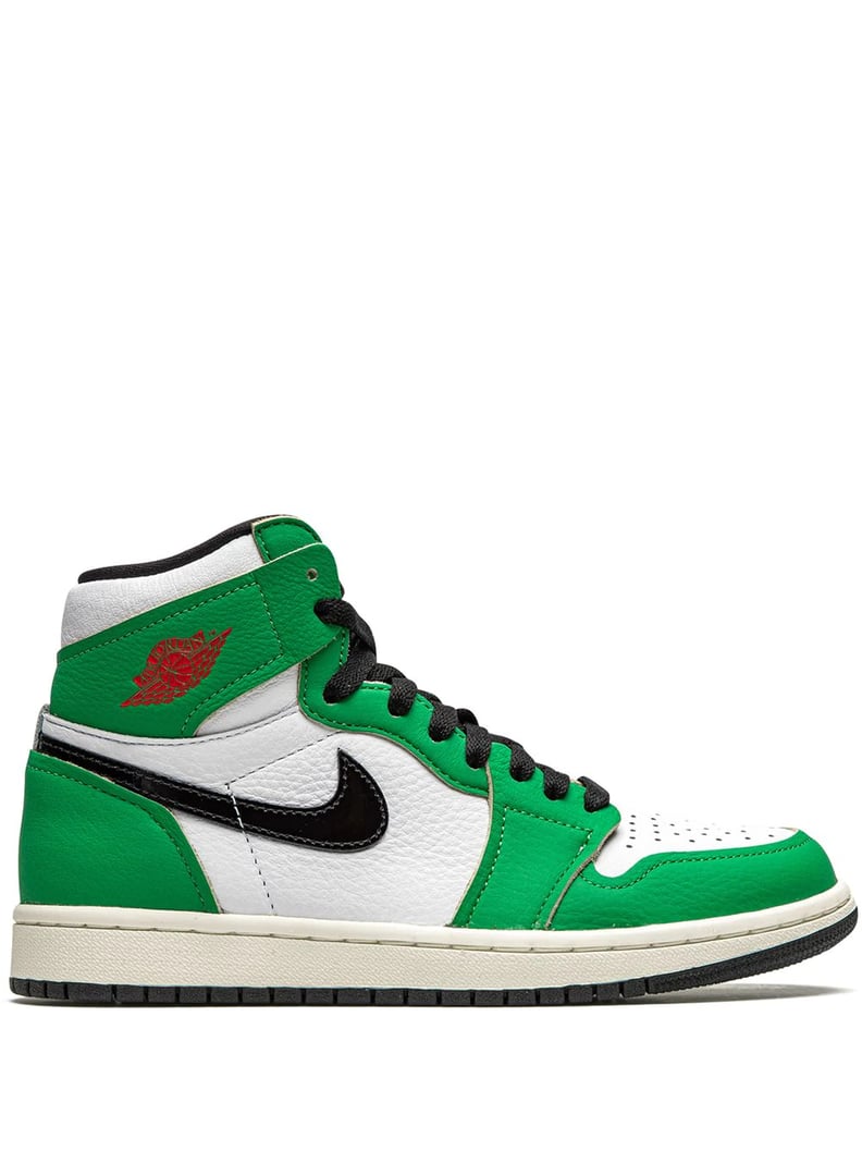 Michael Jordan Autographed Nike Air Jordan 1 Retro High Pine Green and  Black Shoes