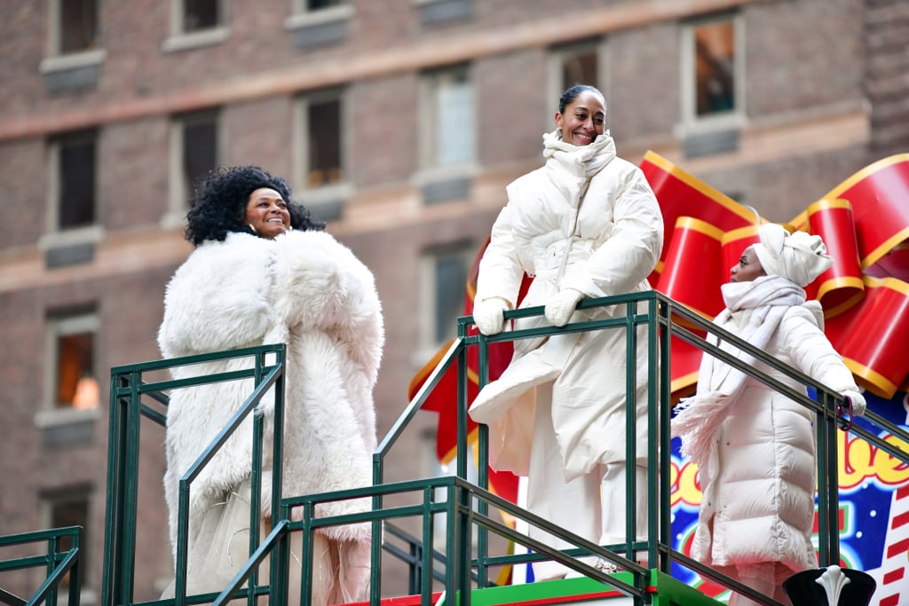 Diana Ross and Family at the Macy's Thanksgiving Parade 2018