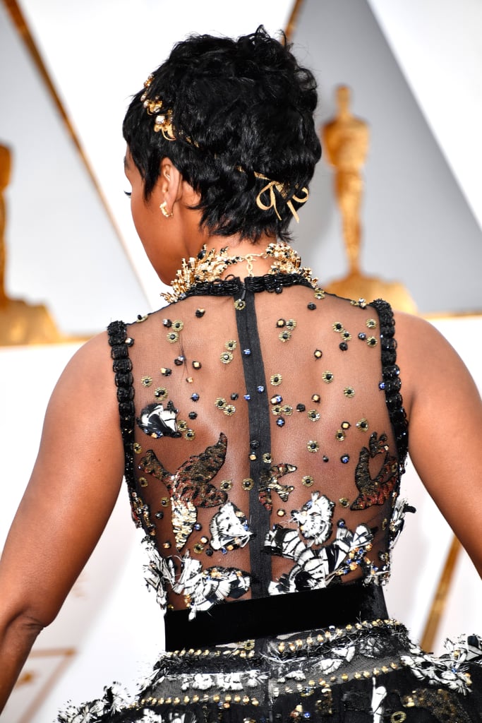 Janelle Monae Hair and Makeup at the 2017 Oscars