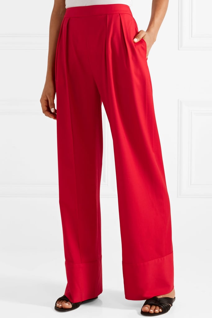 Shop Similar Options | Victoria Beckham's Red Trousers November 2018 ...