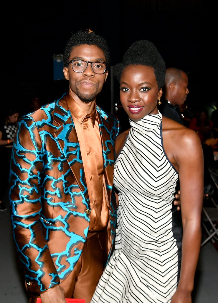 Pictured: Chadwick Boseman and Danai Gurira