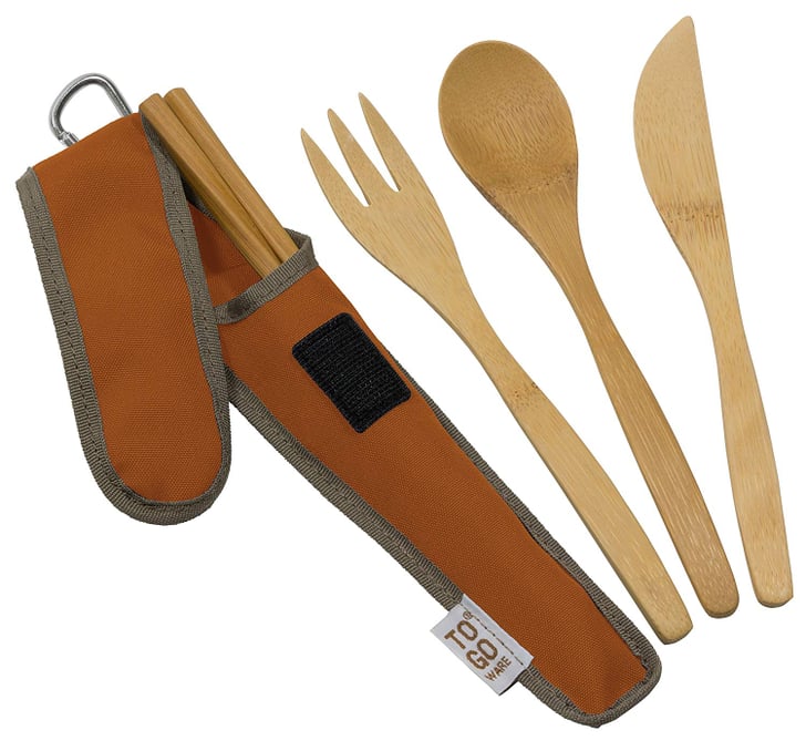 Bamboo Travel Utensils What to Bring on a Road Trip POPSUGAR Smart