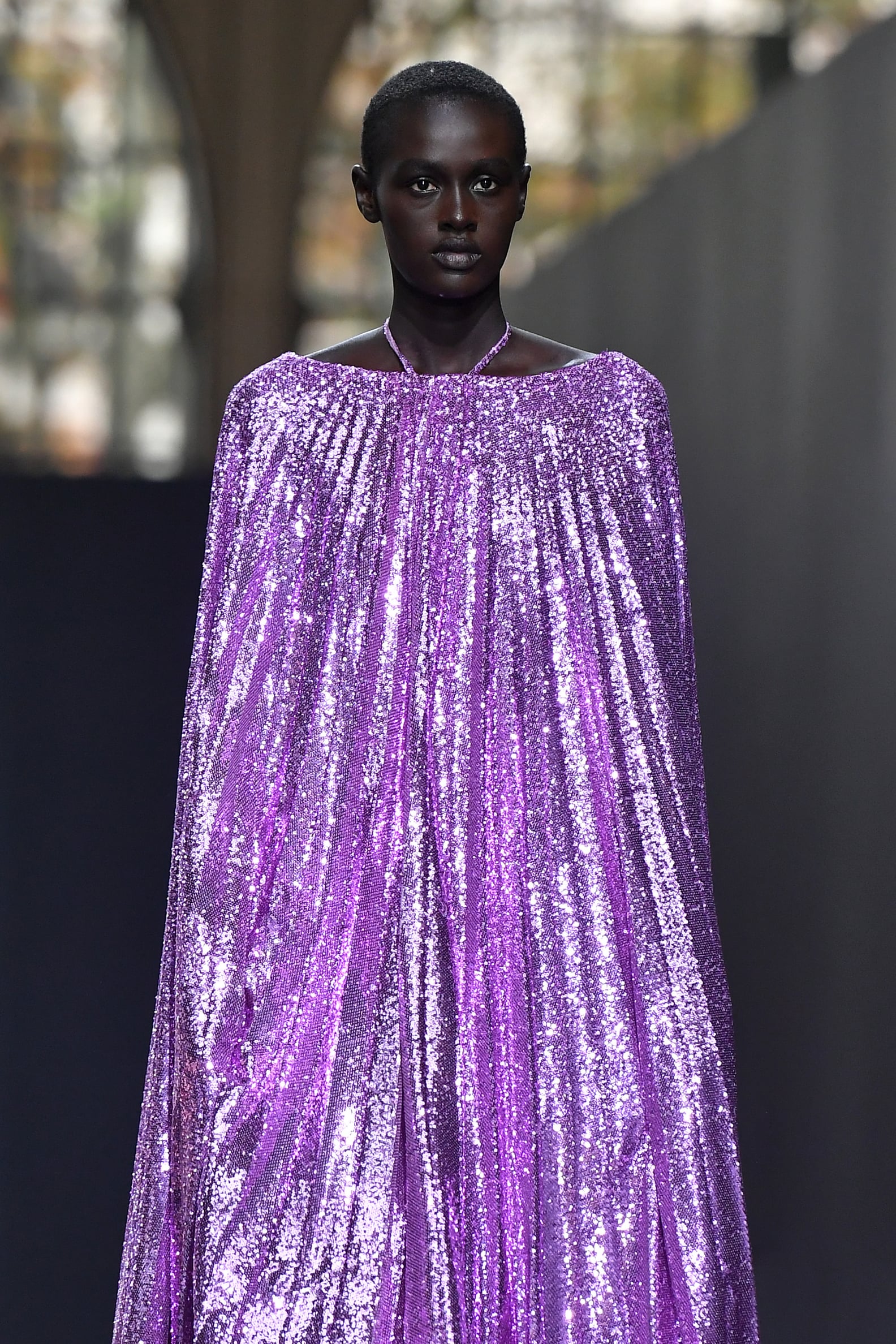 Zendaya Wears Sheer Catsuit at the Valentino Show | POPSUGAR Fashion