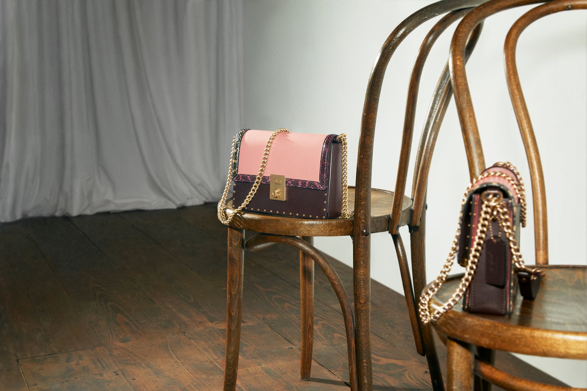 Hutton shoulder best sale bag in colorblock