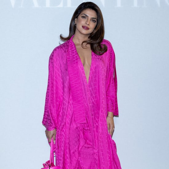 Priyanka Chopra's Bra Top and Skirt in Rome