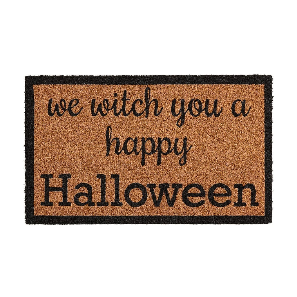 We Witch You Halloween Doormat