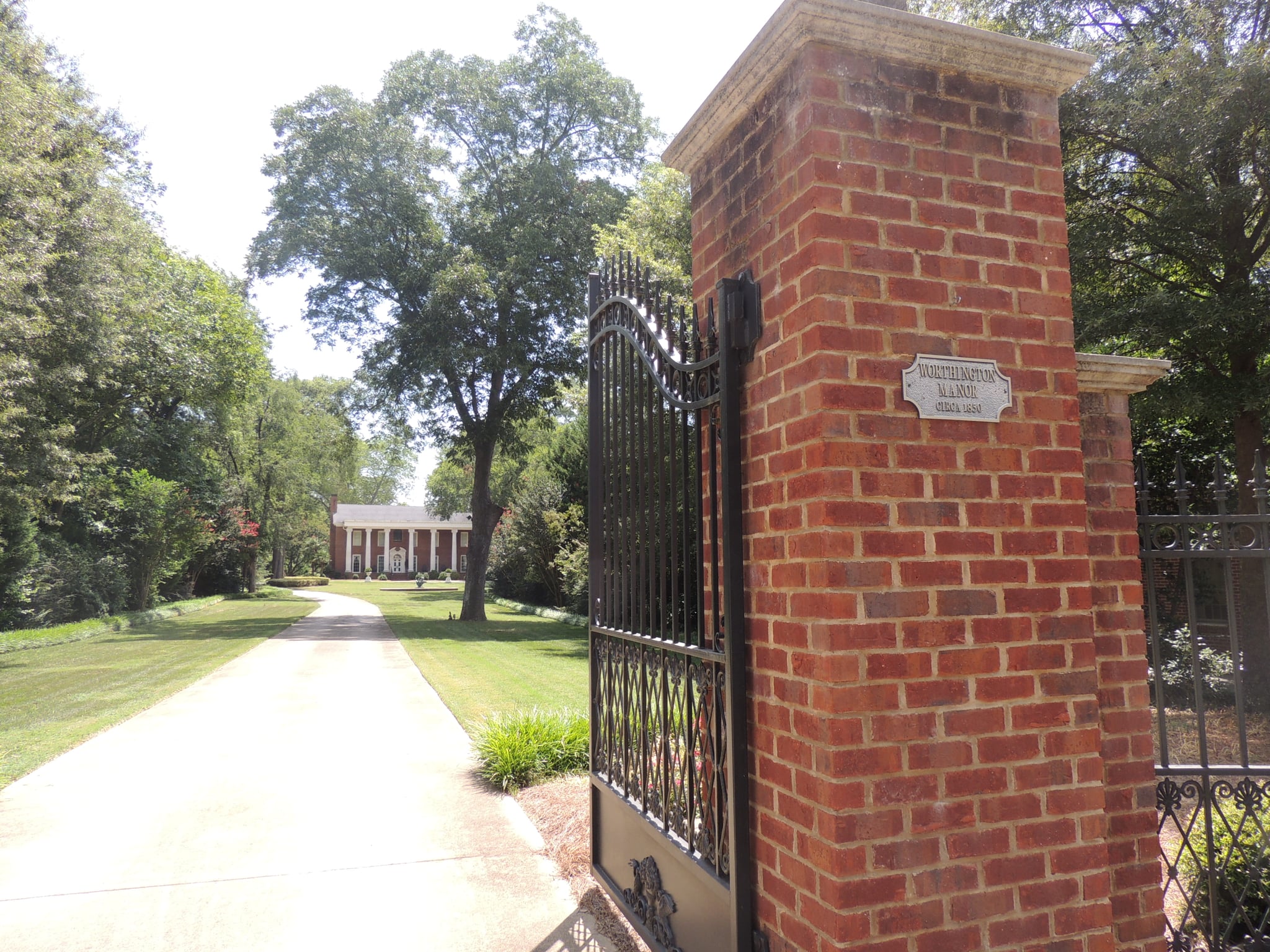 Not only did I stay in the old Lockwood estate, but I also got to The