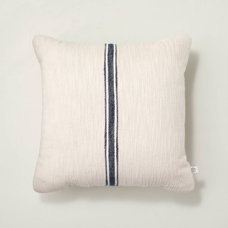 An Accent Pillow: Bold Vertical Stripe Throw Pillow