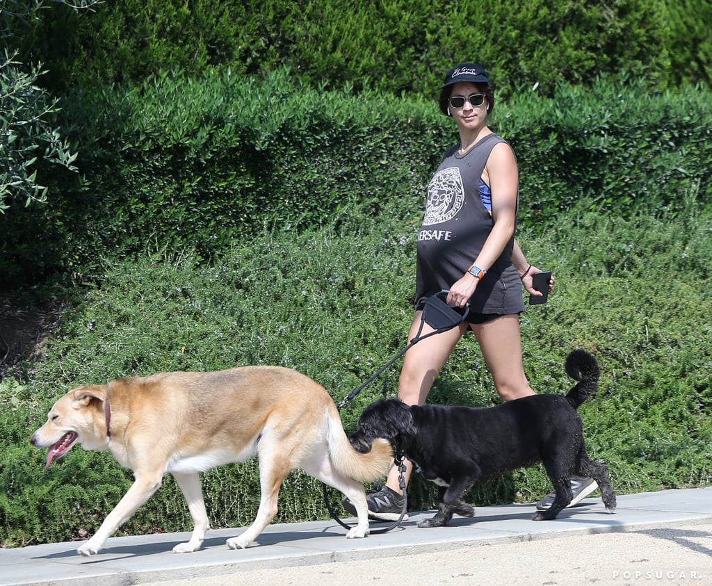 Troian Bellisario Pregnant in LA Pictures August 2018