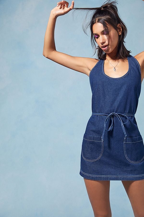 Anna Sui \u0026 UO Denim Wrap Dress | Anna Sui x Urban Outfitters Collection |  POPSUGAR Fashion Photo 8