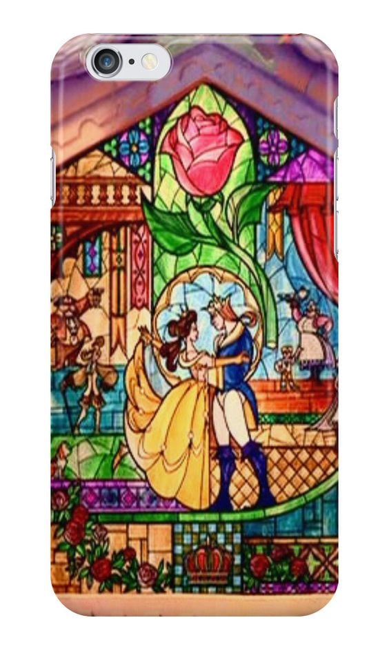 Beauty and the Beast Stained Glass case ($31)