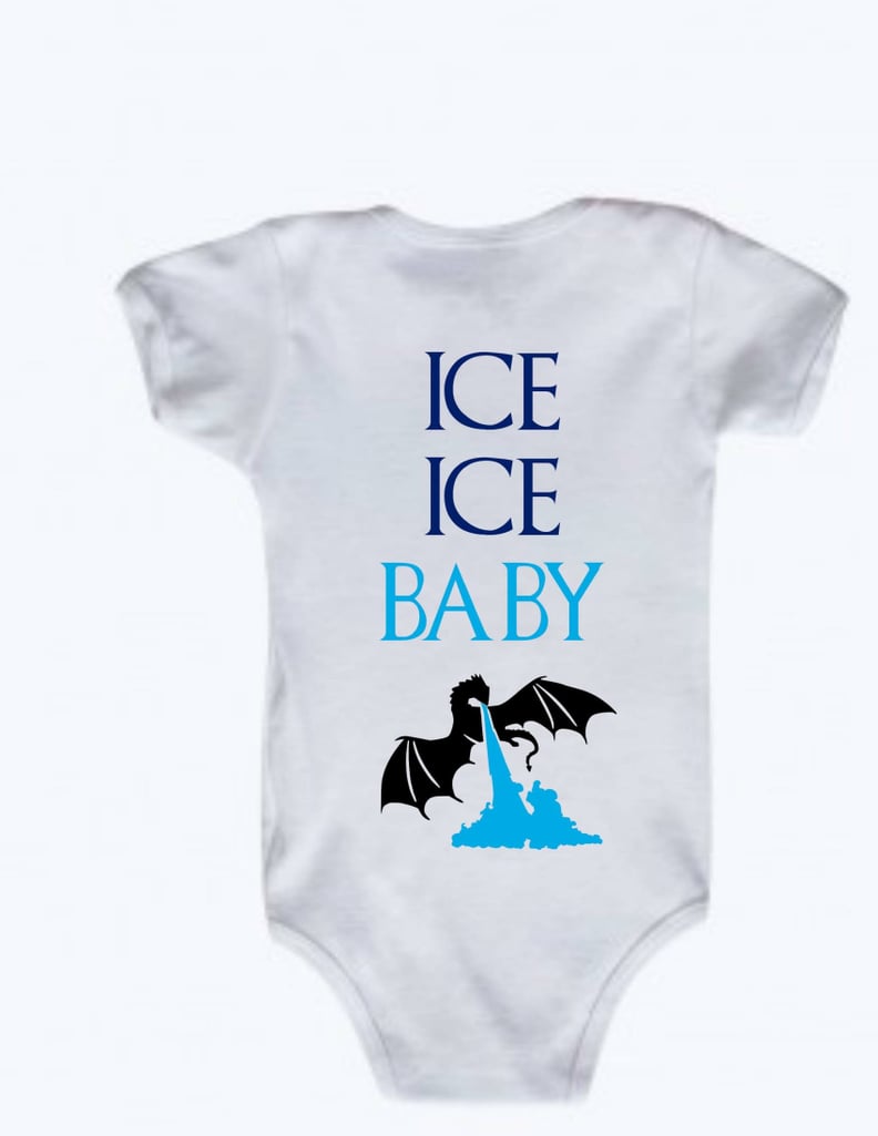 Ice, Ice, Baby Dragon Onesie