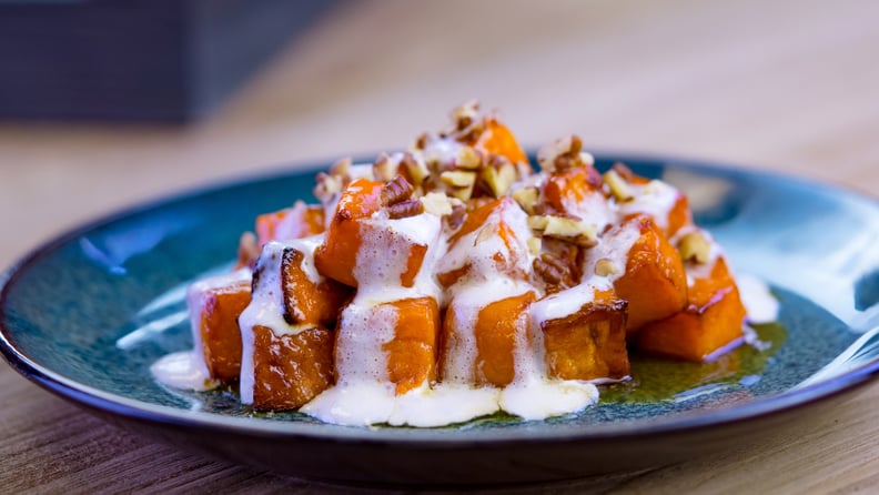 Candied Yams With Marshmallow Cream and Toasted Pecans