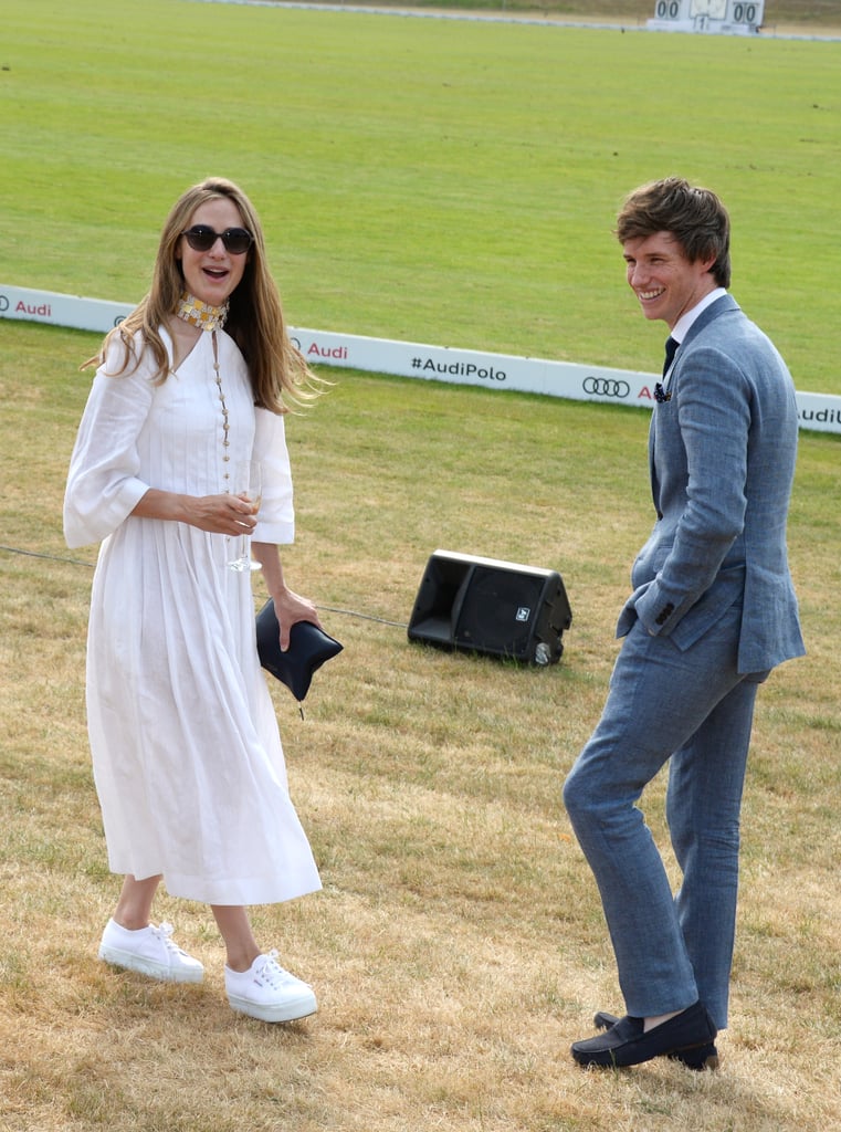 Hannah Bagshawe and Eddie Redmayne