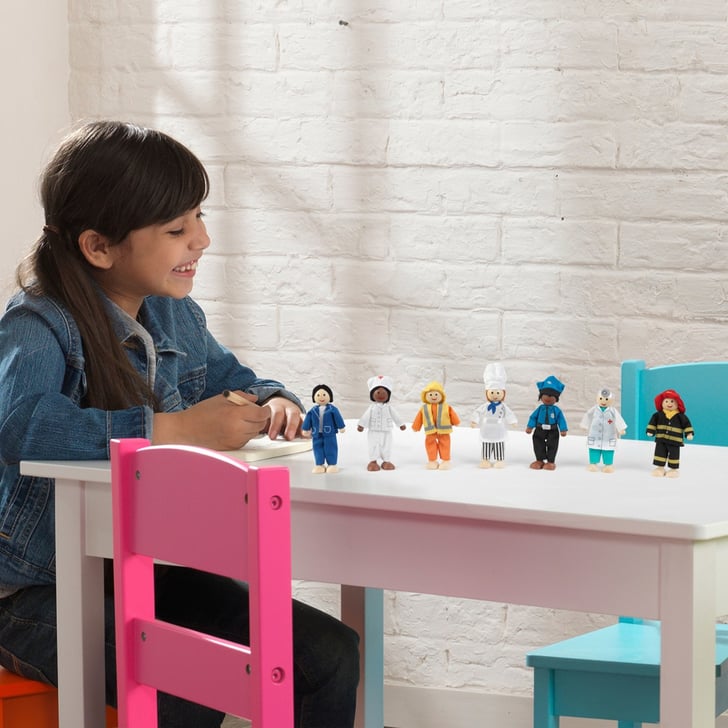 Kidkraft professional shop dolls set