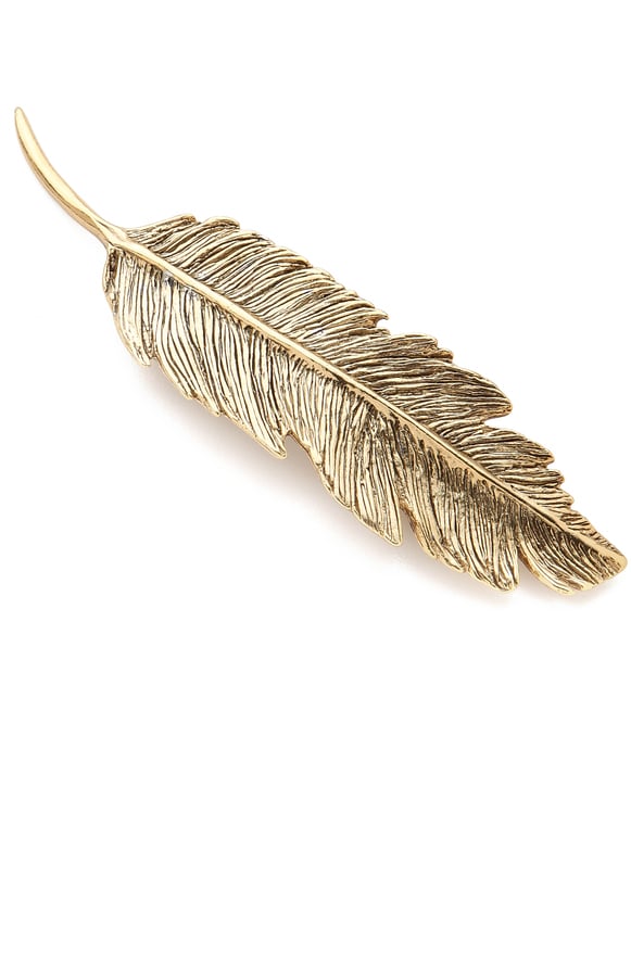 Pluie Feather Barrette