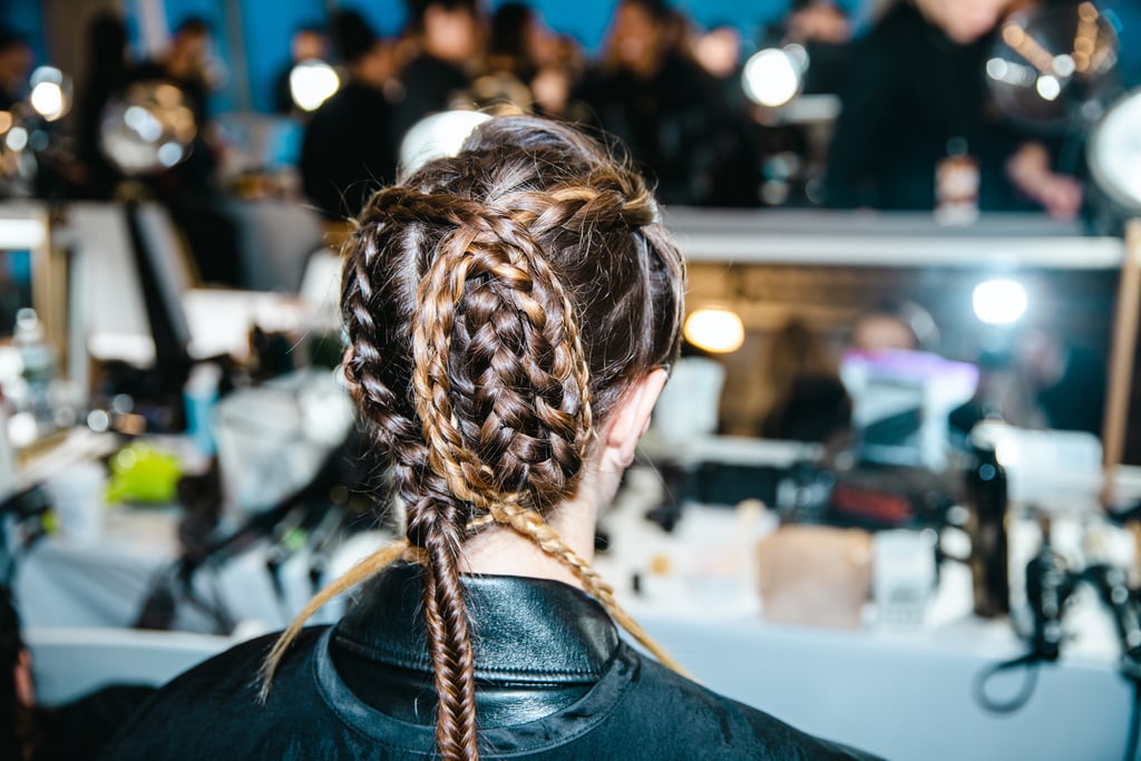 Twisted Bun at Ulla Johnson's New York Fashion Week Show