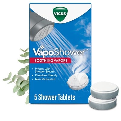 Vicks VapoShower Soothing Vapors Shower Tablets