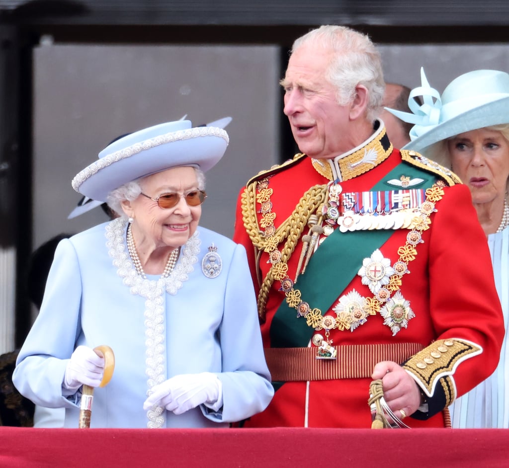 上图:英国女王伊丽莎白二世和查尔斯王子。