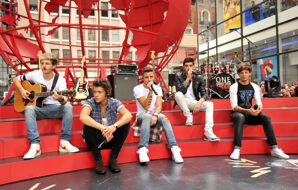 One Direction Performing on Today in 2013