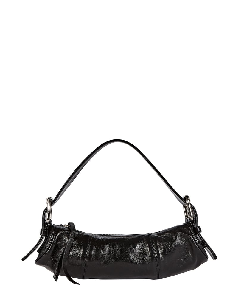 By Far Kubi Cylinder Leather Baguette Bag