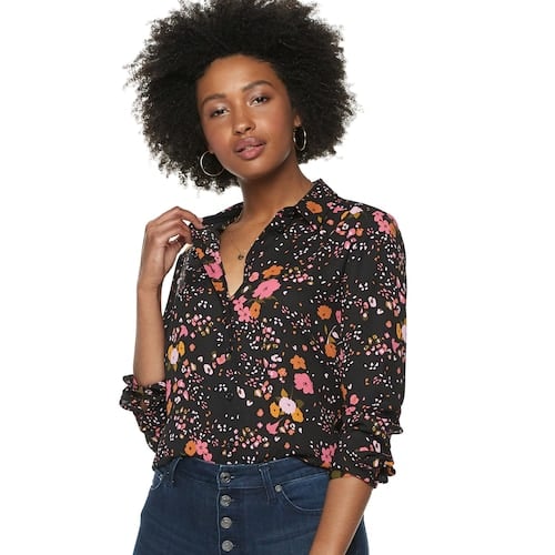 POPSUGAR Essential Button Down Shirt