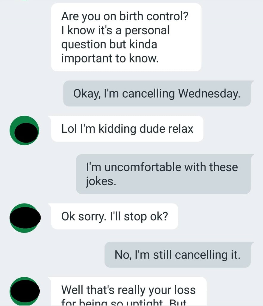 Text Messages From Guy Being Rejected Popsugar Love And Sex Photo 2