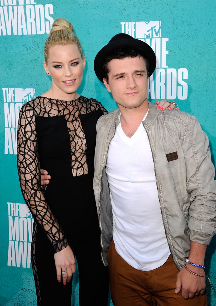 Elizabeth Banks and Josh Hutcherson Have a Hunger Games Reunion For MTV Movie Awards Elizabeth Banks and Josh Hutcherson Have a Hunger Games Reunion For MTV Movie Awards