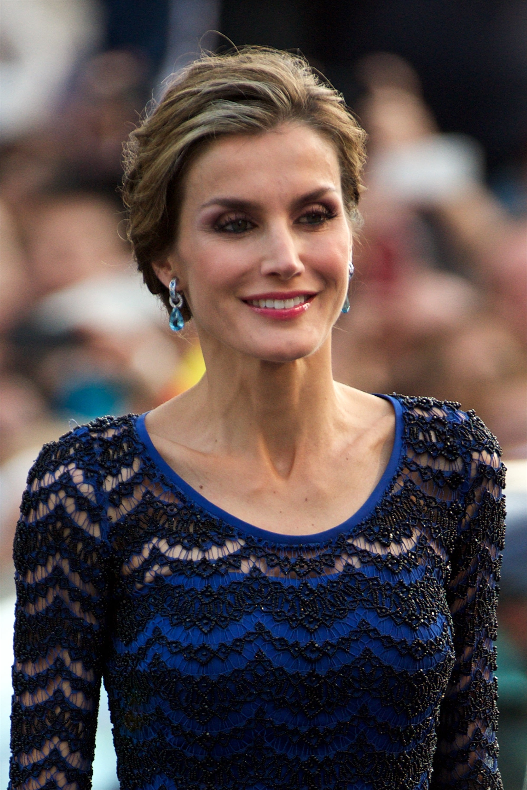 Aquamarine Bulgari Earrings | The 1 Royal With Better Bling Than Kate  Middleton — Seriously! | POPSUGAR Latina Photo 13