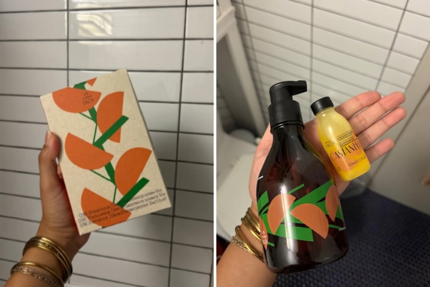 Natura Ekos Castanha Body Lotion Concentrate kit packaging and review