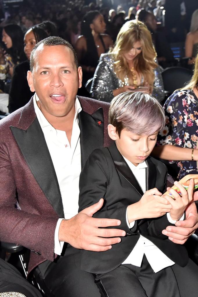 Jennifer Lopez and Her Kids at the 2018 MTV VMAs