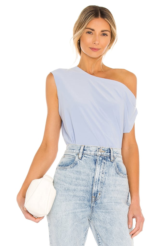 Norma Kamali x Revolve Drop Shoulder Top