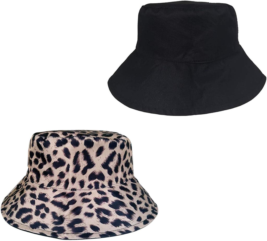LYBAIN Leopard Bucket Hat for Women