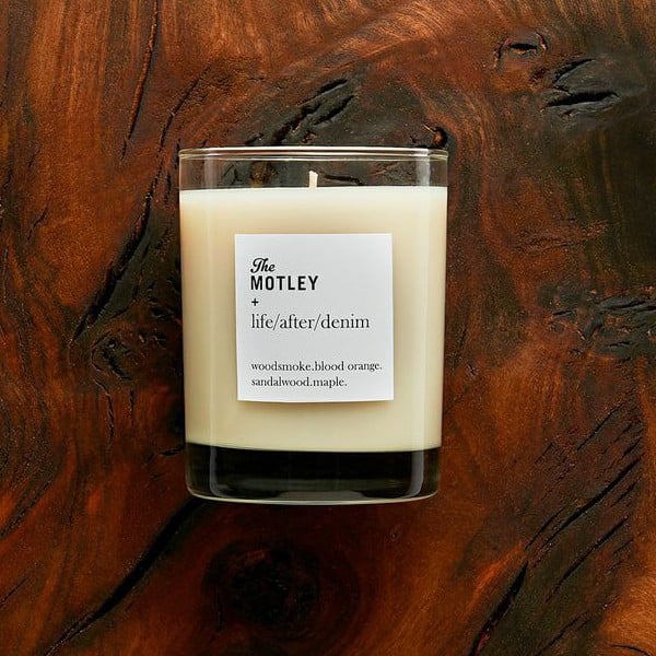 The Motley x Life/After/Denim Woodsmoke Candle