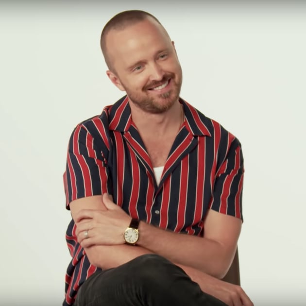 Aaron Paul Reliving Jesse Pinkman S Bitch Evolution Video Popsugar Entertainment